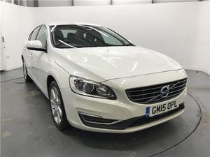 Volvo S60 D] SE Lux Nav 4dr