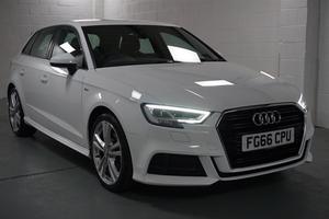 Audi A3 2.0 TDI S Line 5dr S Tronic [7 Speed] [Tech Pack]