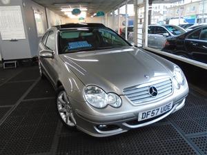 Mercedes-Benz C Class C180K 1.8 SE SPORTS COUPE ONLY 72K FSH