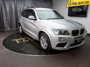 BMW X3 2.0 XDRIVE20D M SPORT 5d AUTO 181 BHP