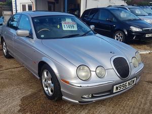 Jaguar S-type  - W PLATE 3.0 AUTOMATIC IN SILVER WITH