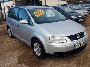 Volkswagen Touran  PLATE IN SILVER 1.6 - PETROL