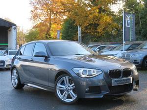 BMW 1 Series 125d M Sport 5dr- 8K EXTRAS-PRO NAV/RED LEATHER