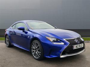 Lexus RC 300h 2.5 F-Sport 2dr CVT Auto