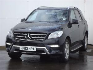 Mercedes-Benz M Class 3.0 ML350 BLUETEC AMG SPORT 5d AUTO