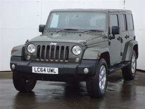 Jeep Wrangler 2.8 CRD OVERLAND UNLIMITED 4d AUTO 197 BHP