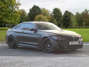BMW 4 Series 3.0 M4 COMPETITION PACKAGE 2d AUTO 444 BHP
