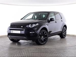 Land Rover Discovery Sport 2.0 TD4 HSE Black 4X4 (s/s) 5dr
