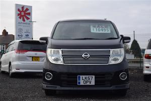 Nissan Elgrand Highway Star 3.5 V6 Automatic Black Leather