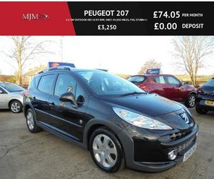 Peugeot  SW OUTDOOR HDI 5d 89 BHP, ONLY  MILES,