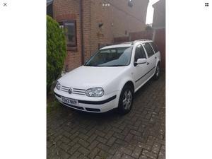Vw Golf Se Tdi Estate 3 owners & good condition in Rye |