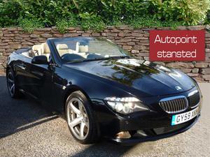 BMW 6 Series 650i Sport CONVERTIBLE, Auto,CREAM LEATHER,