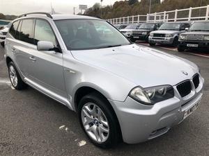 BMW X3 2.0 D M SPORT 5d 148 BHP