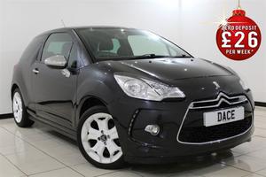 Citroen DS3 1.6 HDI BLACK AND WHITE 3DR 90 BHP Full Service