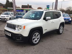Jeep Renegade 1.6 MultiJet II Limited (s/s) 5dr