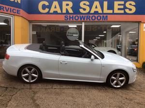Audi A5 2.0 S Line TDI Cabriolet With Only  Miles