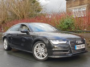 Audi A7 3.0 TDI S line Sportback S Tronic Quattro (s/s) 5dr