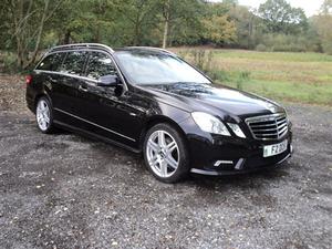 Mercedes-Benz E Class 2.1 CDI BlueEFFICIENCY Sport Auto 5dr