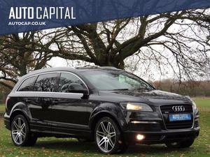 Audi Q7 3.0 TDI QUATTRO S LINE 5d AUTO 234 BHP