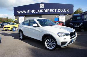 BMW X4 2.0 XDRIVE20D SE NAV Manual