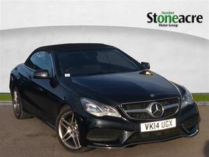 Mercedes-Benz E Class 2.1 CDI AMG Sport Cabriolet 2dr Diesel