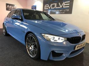 BMW M3 3.0 M3 COMPETITION PACKAGE 4d AUTO 444 BHP