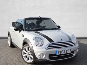 Mini Convertible 1.6 Cooper 2dr [Chili/Media Pack]