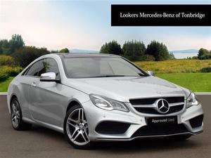 Mercedes-Benz E Class E350 Bluetec Amg Sport 2Dr 7G-Tronic