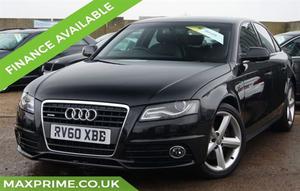 Audi A4 2.0 TFSI PETROL QUATTRO S LINE FULL HISTORY + JUST