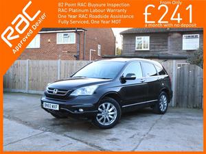 Honda CR-V 2.0 i-VTEC EX Auto 4x4 4WD Pan Roof Sat Nav Rear