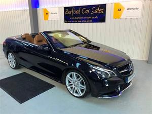 Mercedes-Benz E Class 3.0 E350d AMG Line Edition Cabriolet