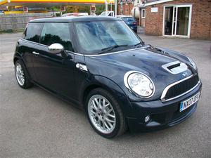 Mini Hatch 1.6 Cooper S 3dr PAN ROOF BODY COLOURED ARCHES
