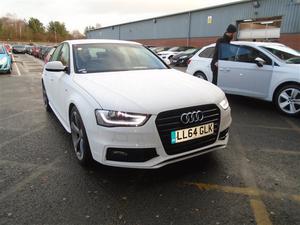 Audi A4 2.0 TDI 150 Black Edition [Tech Pack, Sat Nav] 4dr