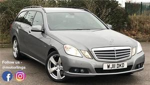 Mercedes-Benz E Class 2.2 SE CDI Auto Blue