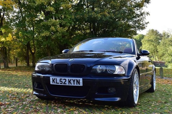 BMW M3 3.2 SMG II SEQUENTIAL CONVERTIBLE/CAB CARBON BLACK