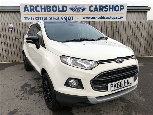 Ford EcoSport 1.0 EcoBoost 140ps Titanium S Part Leather,