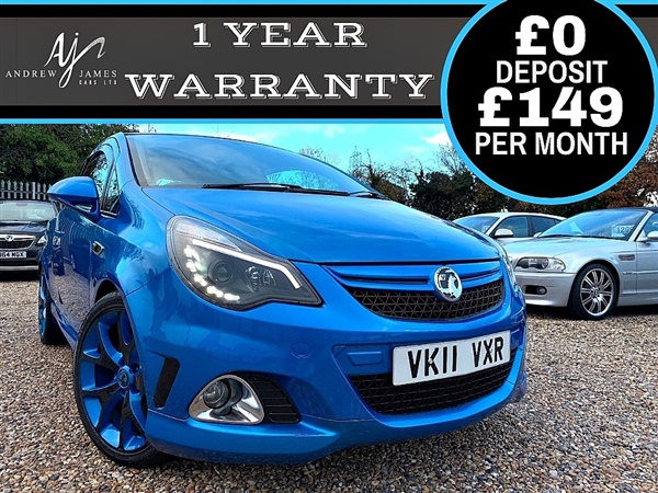 Vauxhall Corsa 1.6 i Turbo 16v VXR Blue 3dr