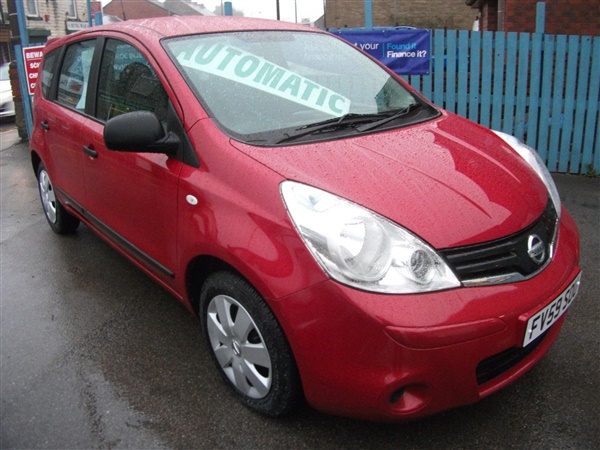 Nissan Note 1.6 Visia AUTOMATIC 7 SERVICE STAMPS 2 OWNERS