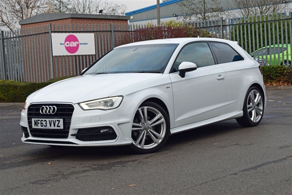 Audi A3 Audi A3 2.0 TDI S Line 3dr S Tronic [Leather + 18in