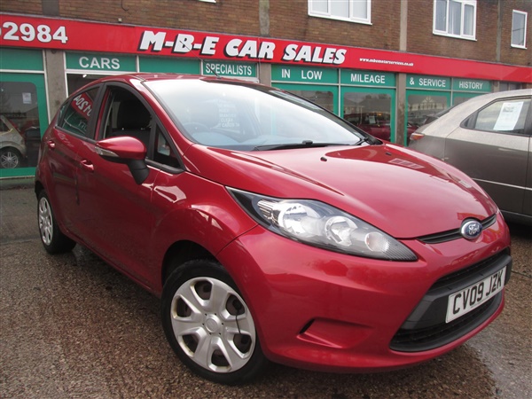 Ford Fiesta 1.25 Style + 5dr [82] 6 SERVICE STAMPS & LONG