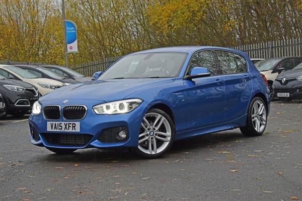 BMW 1 Series BMW 118d M Sport 5dr [Leather + Heated Seats +