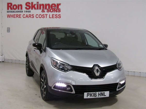 Renault Captur 1.5 DYNAMIQUE S NAV DCI 5d 90 BHP with Black