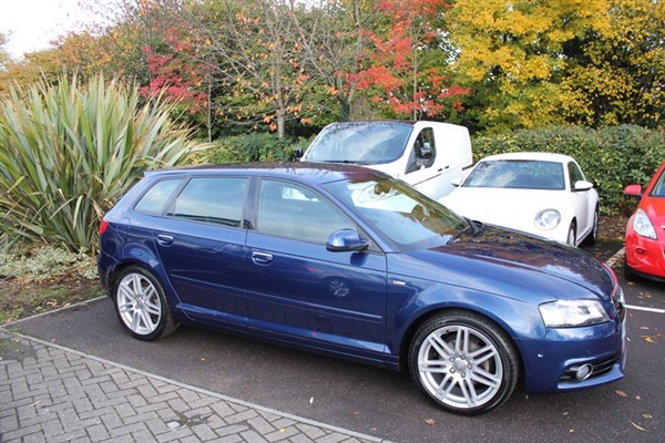 Audi A3 1.6 TDI S-LINE SPORTBACK with a Big Spec and Full