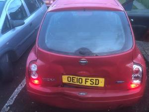  Nissan Micra (Damage on back panel area) in High