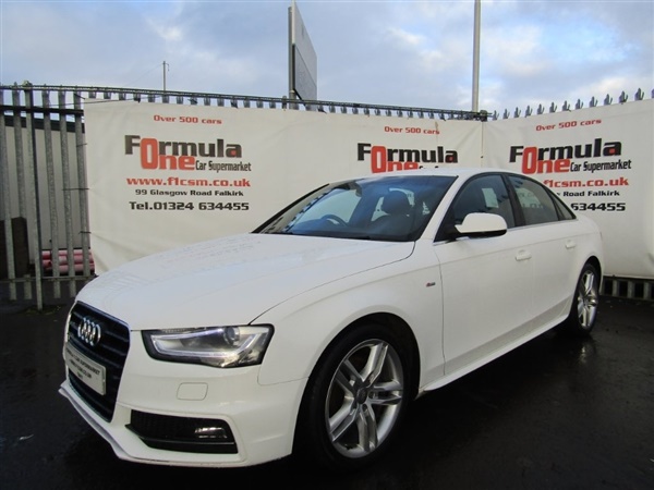 Audi A4 2.0 TDI S line 4dr