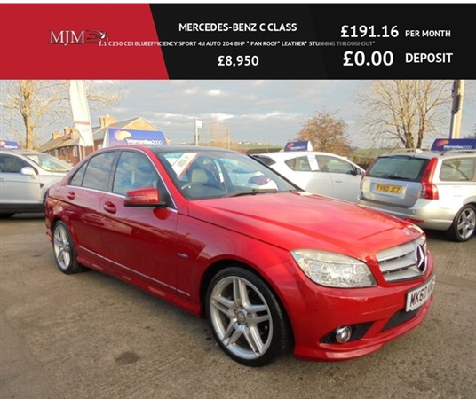 Mercedes-Benz C Class 2.1 C250 CDI BLUEEFFICIENCY SPORT 4d