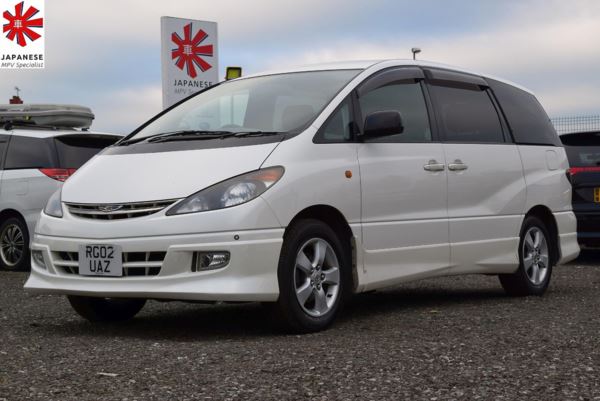 Toyota Estima 2.4 VVTi Automatic 8 Seater MPV Pearl White