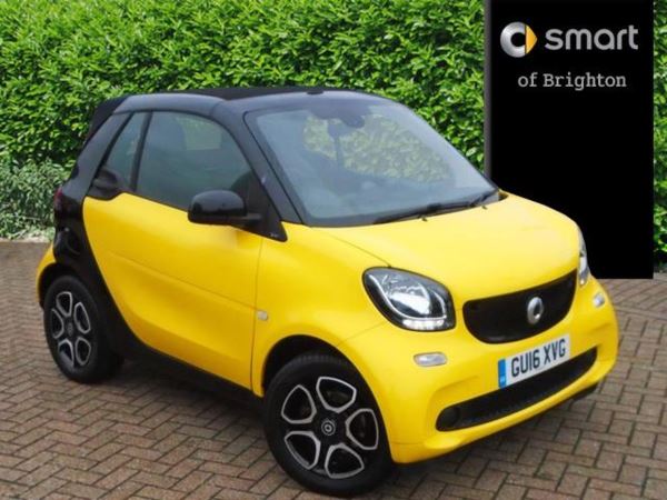 smart fortwo cabrio 0.9 Turbo Prime Premium 2Dr Auto