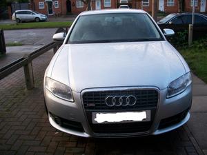 Audi A4 S line 140bhp Multitronic 7 speed box 57 plate in