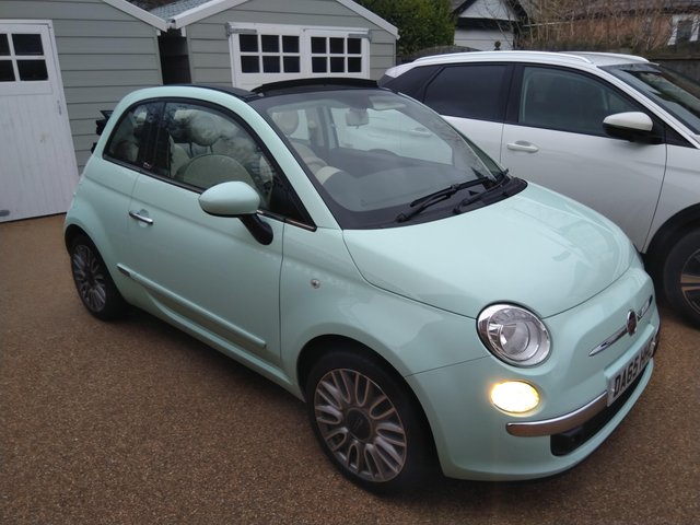 Fiat 500 Automatic Convertible 65 plate